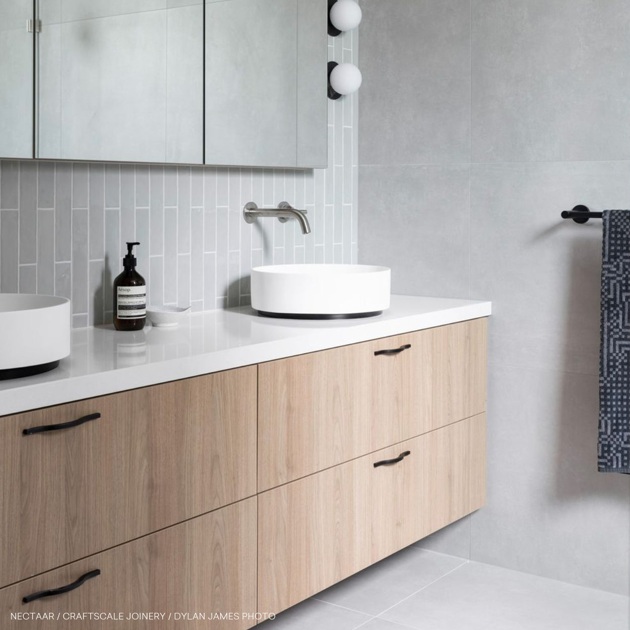 Brave Handle: Cabinet Pull in Multiple Sizes – Linear Standard