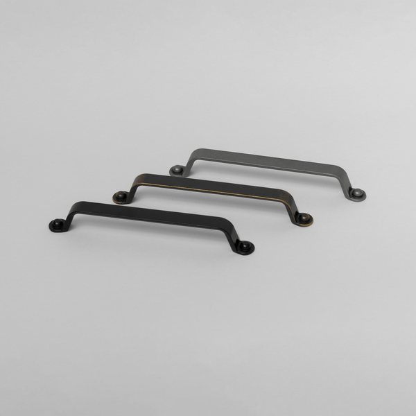 Button Handle: Classic Brass Cabinet Handles – Linear Standard